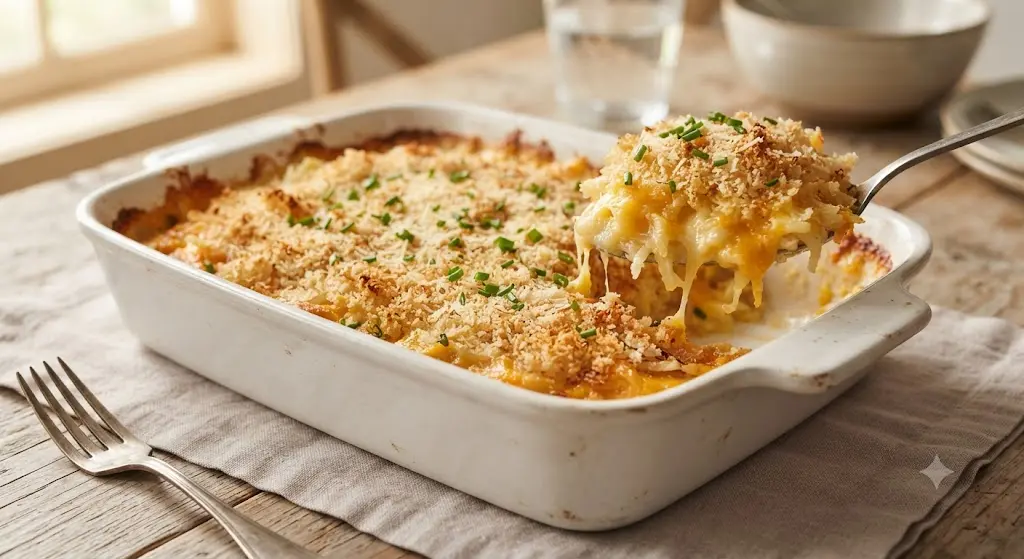 Funeral Potatoes Recipe Without Corn Flakes