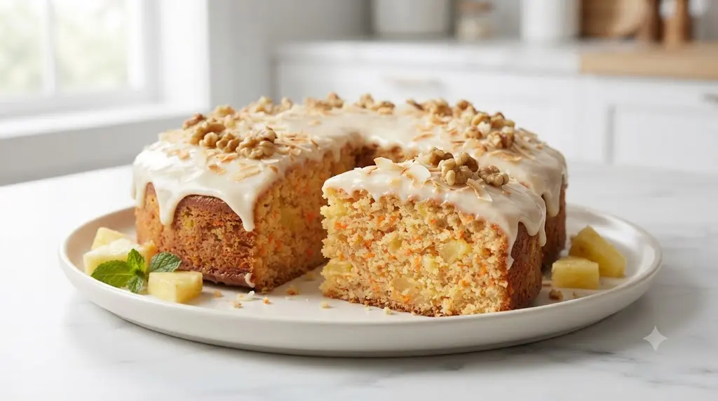 Hawaiian Carrot Pineapple Cake Recipe