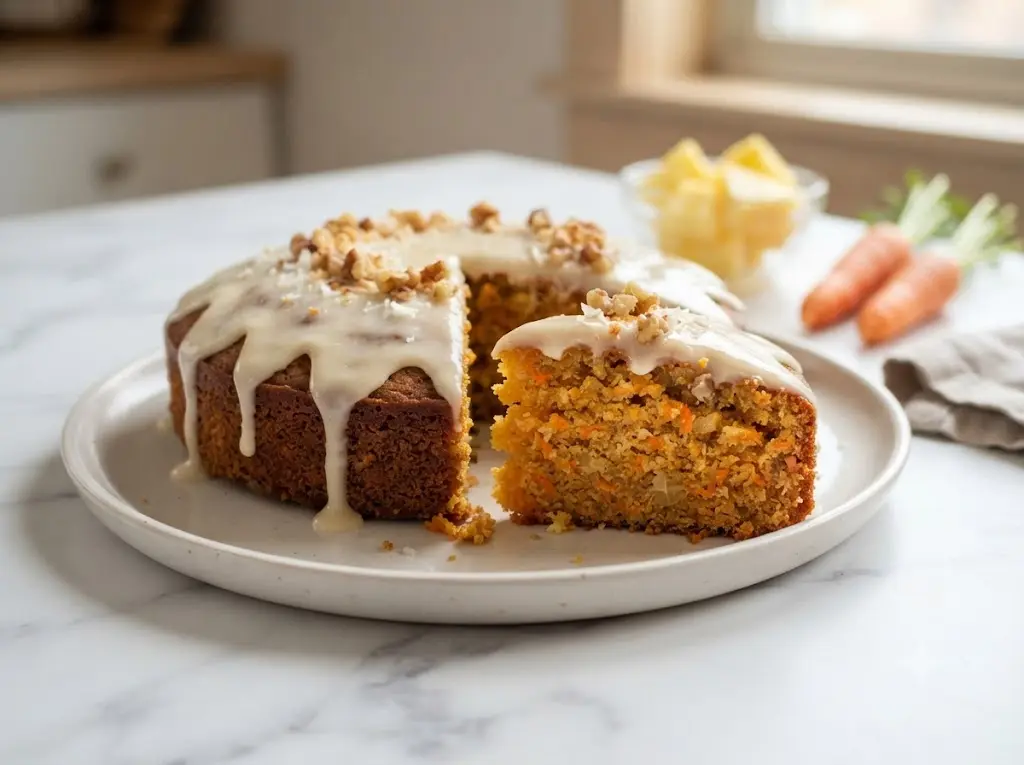 Hawaiian Carrot Pineapple Cake Recipe