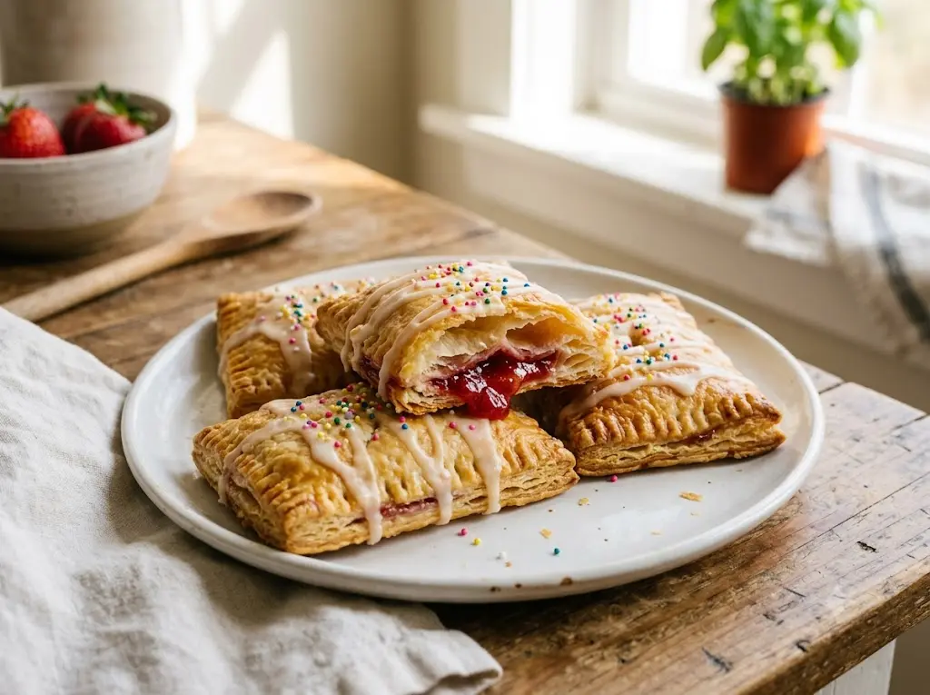 Homemade Pop Tarts With Puff Pastry