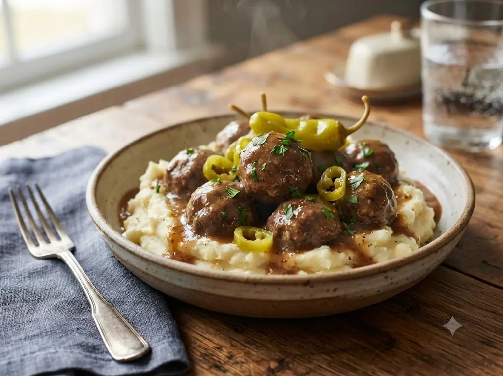Mississippi Meatballs Instant Pot