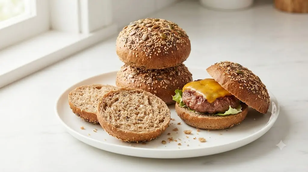 Rye Burger Buns