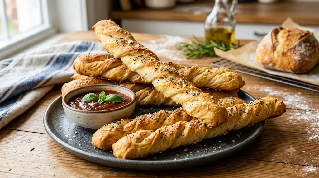 Sourdough Breadsticks Recipe