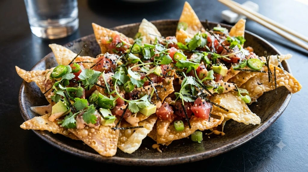 yard house poke nachos recipe