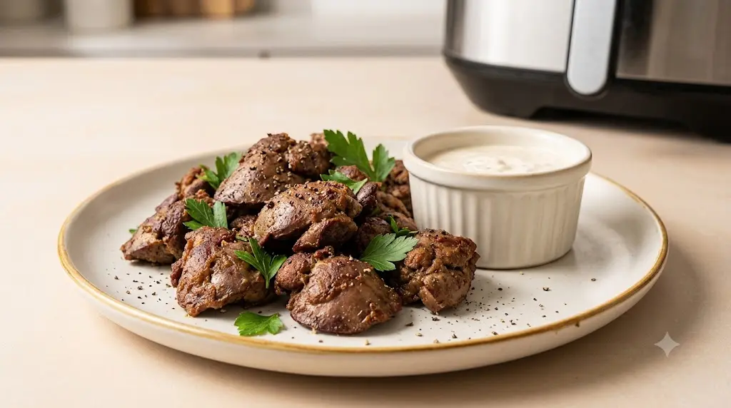 Chicken Livers in Air Fryer
