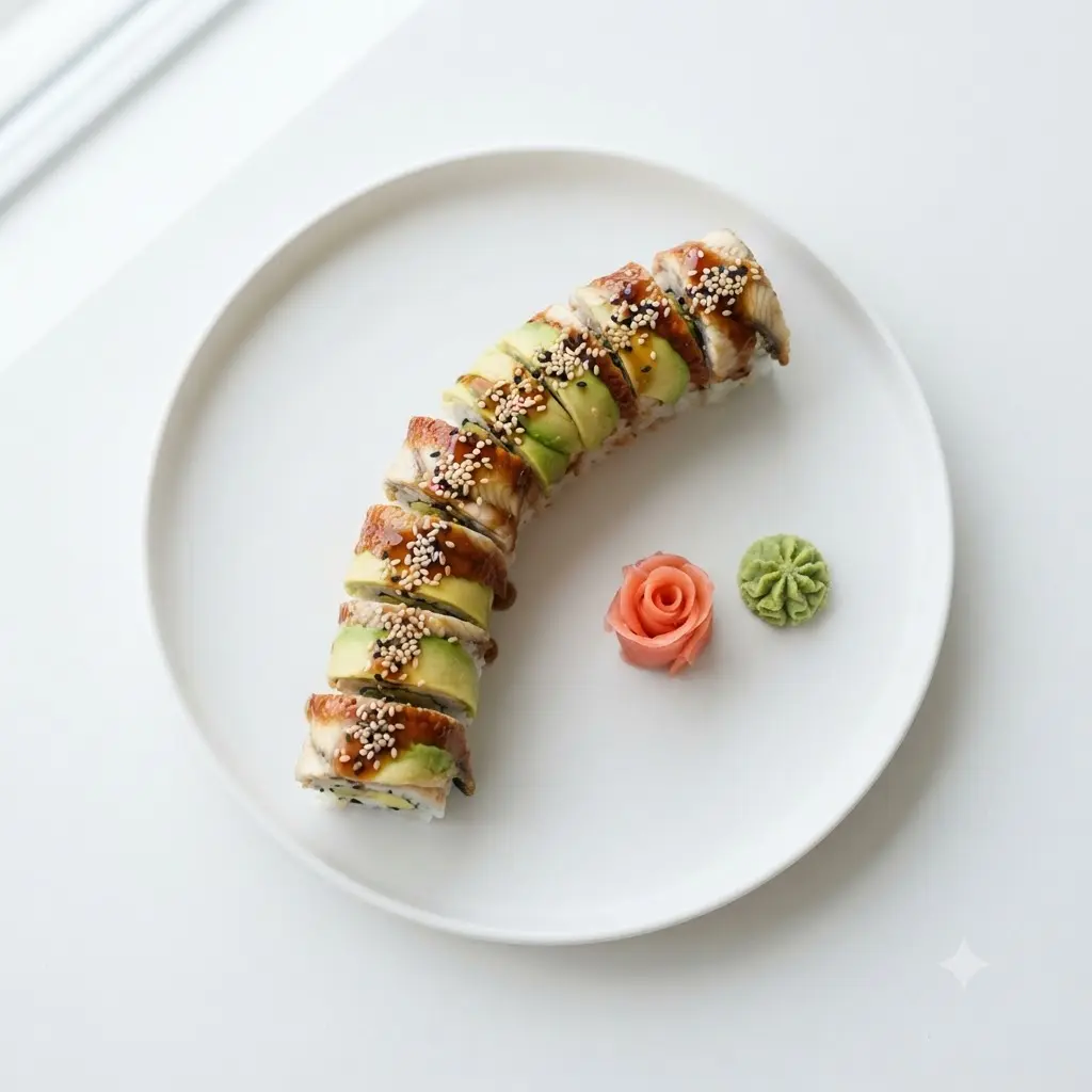 Eel Avocado Sushi Roll