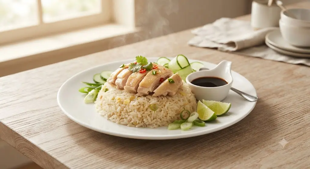 Hainanese Chicken Thighs