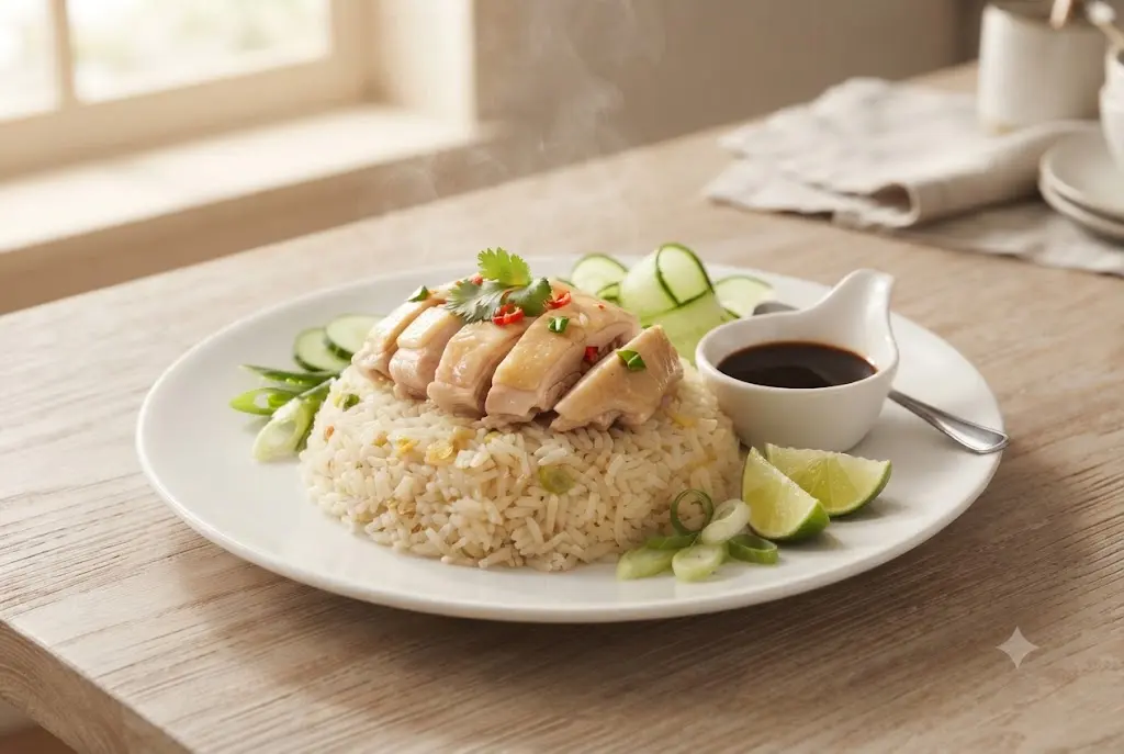 Hainanese Chicken Thighs