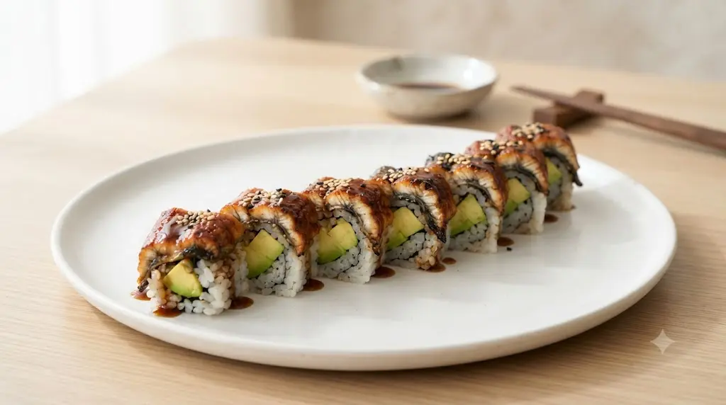Unagi Avocado Roll Recipe